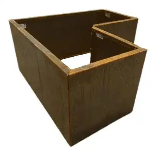 Planter Box 1200x1200+600mm - Corten Steel - Australian Landscape Supplies