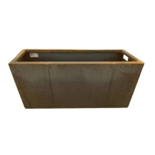 Weathering Steel Planter Box 2000 x 1000mm - Straightcurve | Australian Landscape Supplies