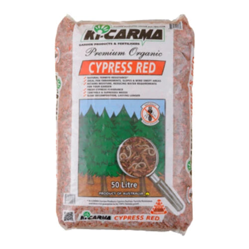 Cypress Red Chip - Ki-Carma | Garden Care | Australian Landscape Supplies