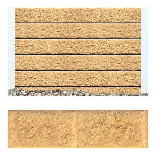 Paperbark Block Concrete Sleepers - Australian Landscape Supplies
