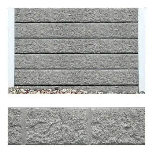 Storm Grey Block Concrete Sleepers - Australian Landscape Supplies
