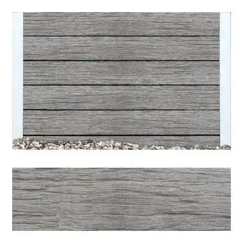 Storm Grey Timber Look Concrete Sleepers - Australian Landscape Supplies